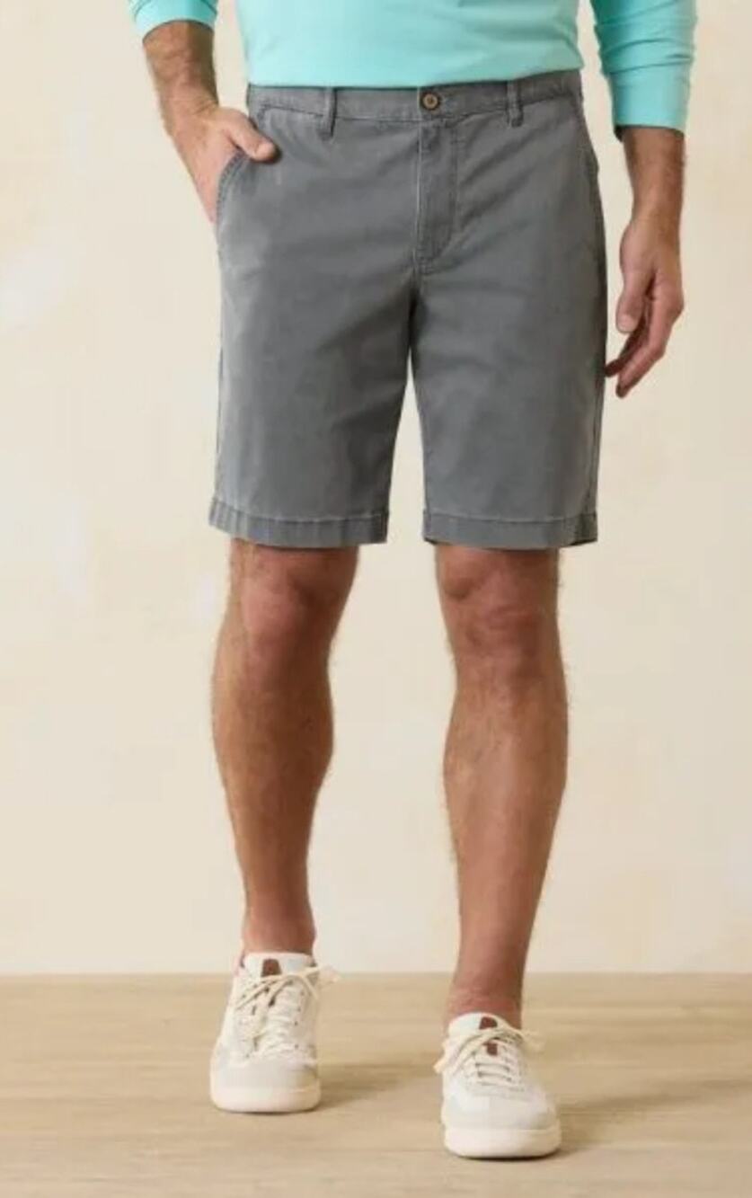 Tommy Bahama Boracay 10-Inch Shorts fog gray size 42